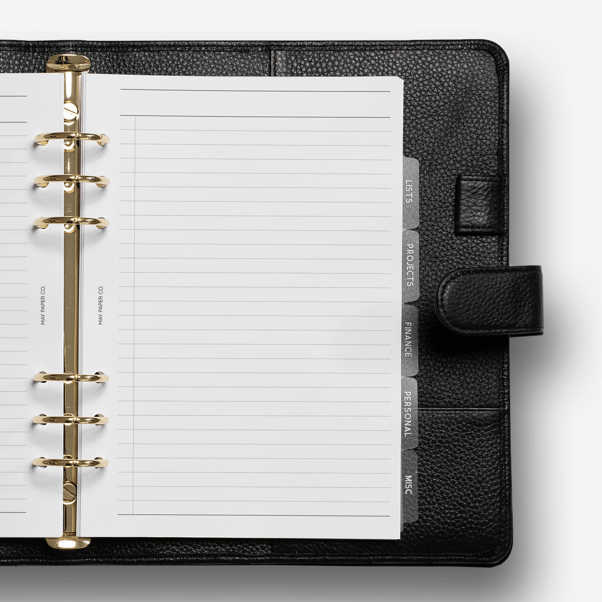 Exclusive refillable A5 organizer, personalizable ring binder planner –  MyRoadmap