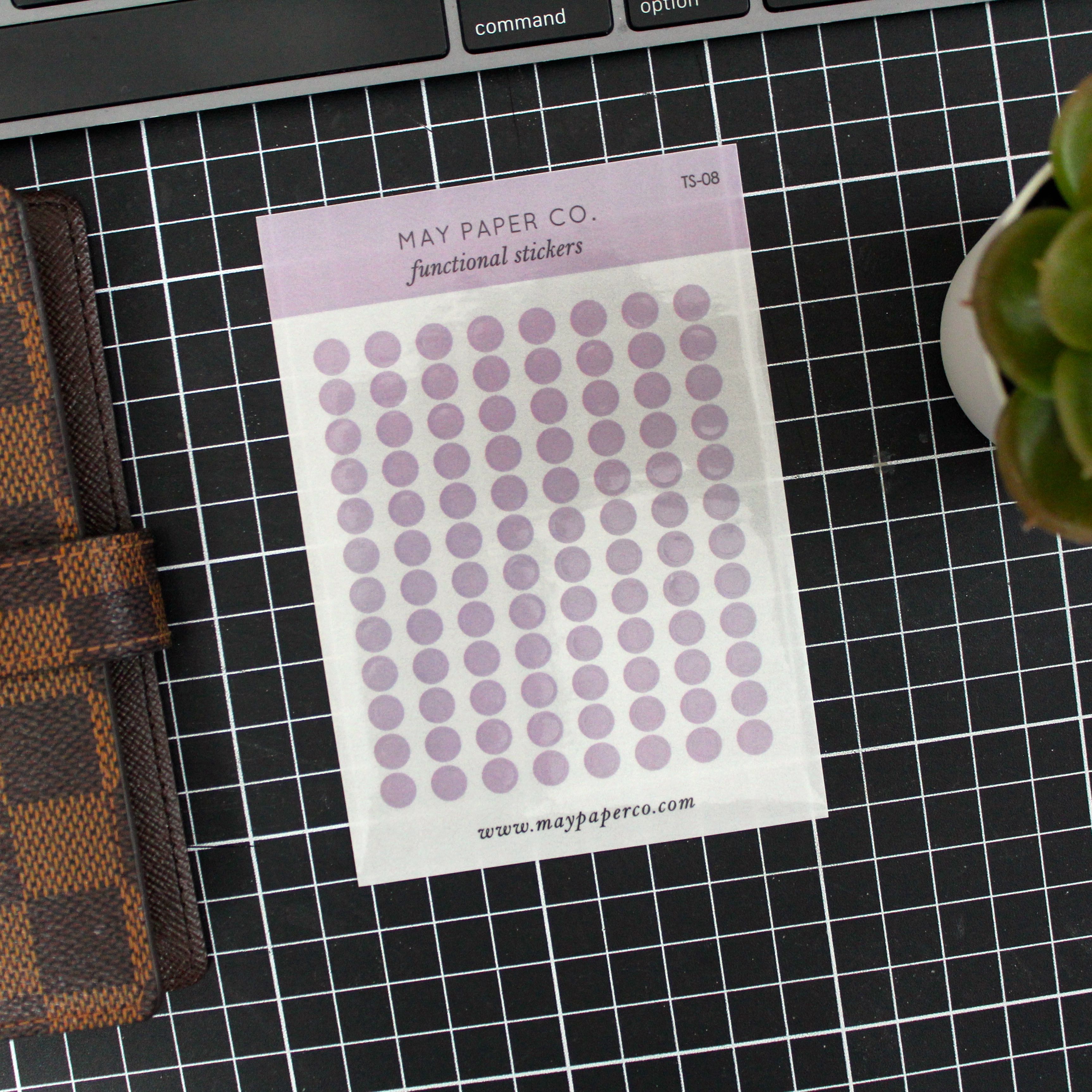 Teeny Tiny Dots | Transparent Stickers | Taro