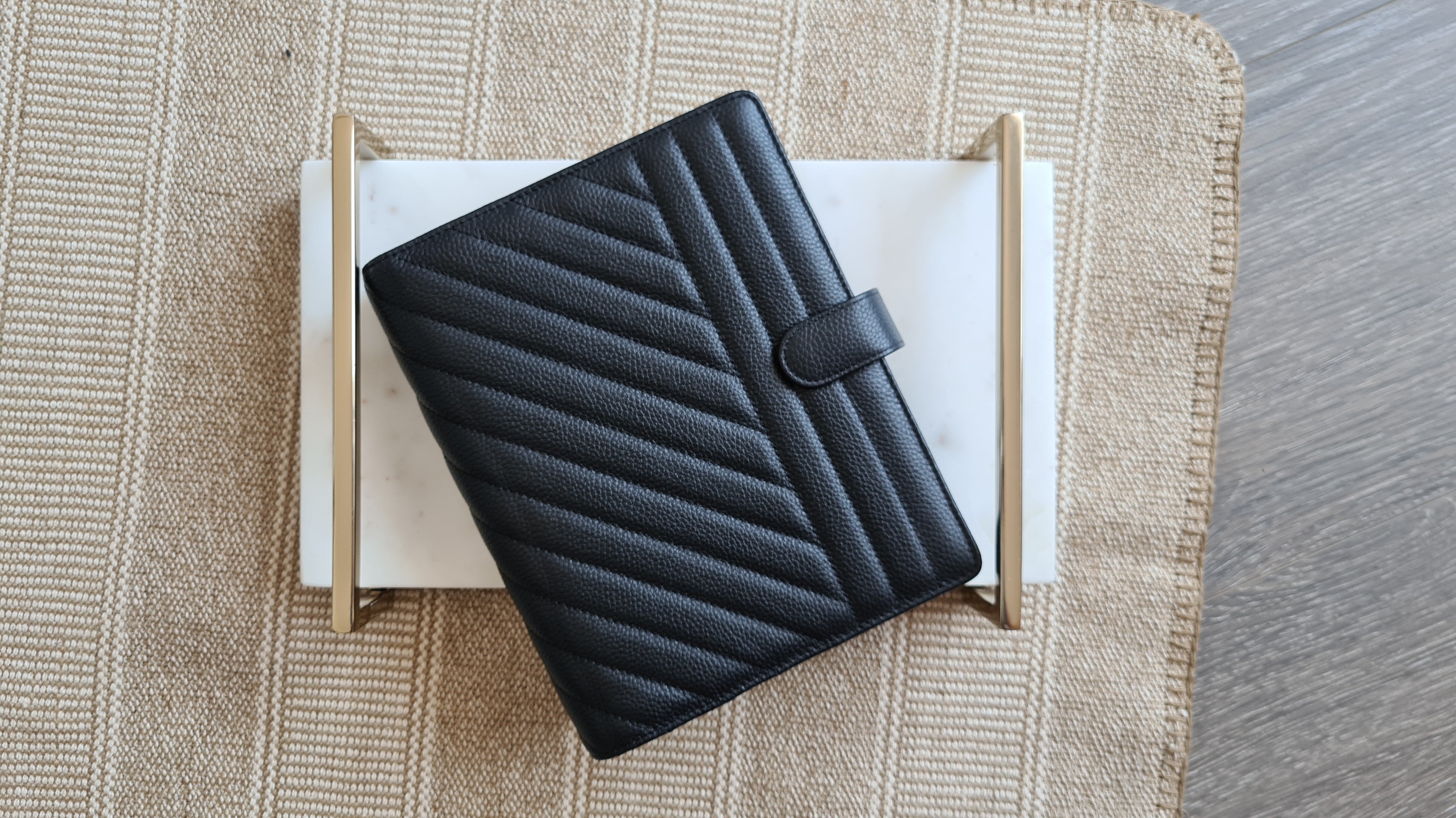 Minimal Leather Agenda Planner