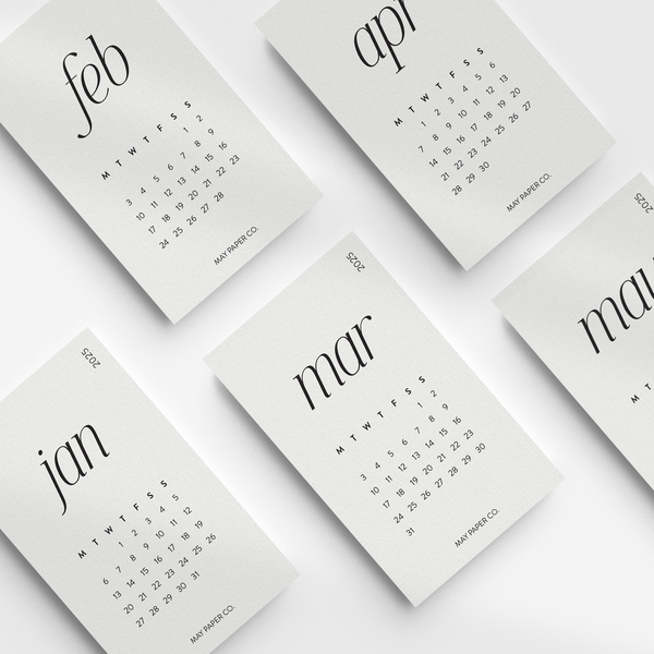 2025 Printables | MAY PAPER CO.