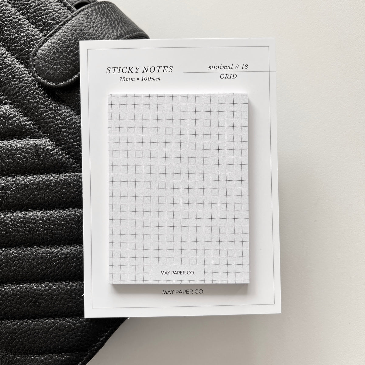 Grid Sticky Note | MAY PAPER CO.