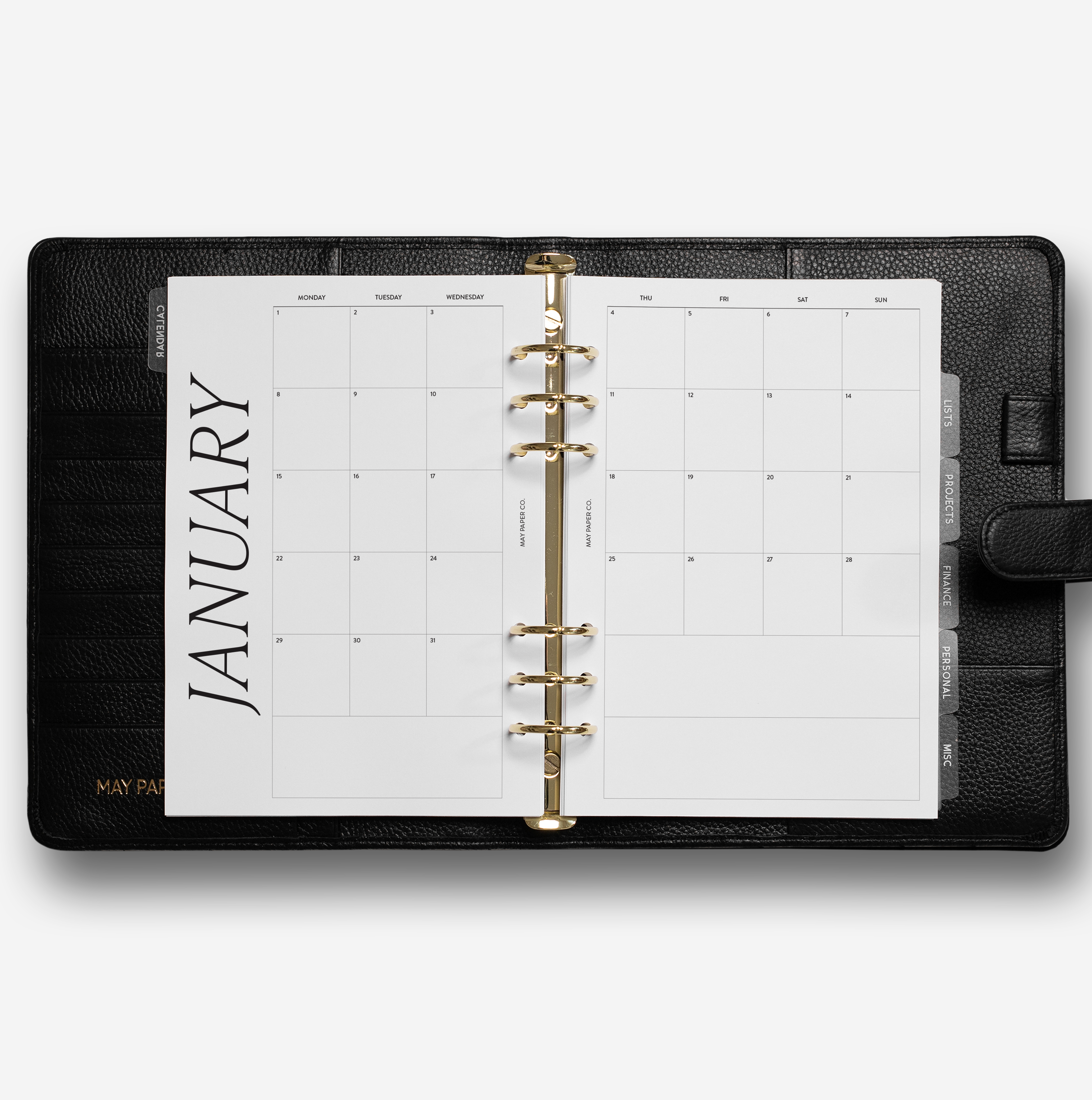 New Designs LV PM Agenda Inserts / Refills for Monthly and 