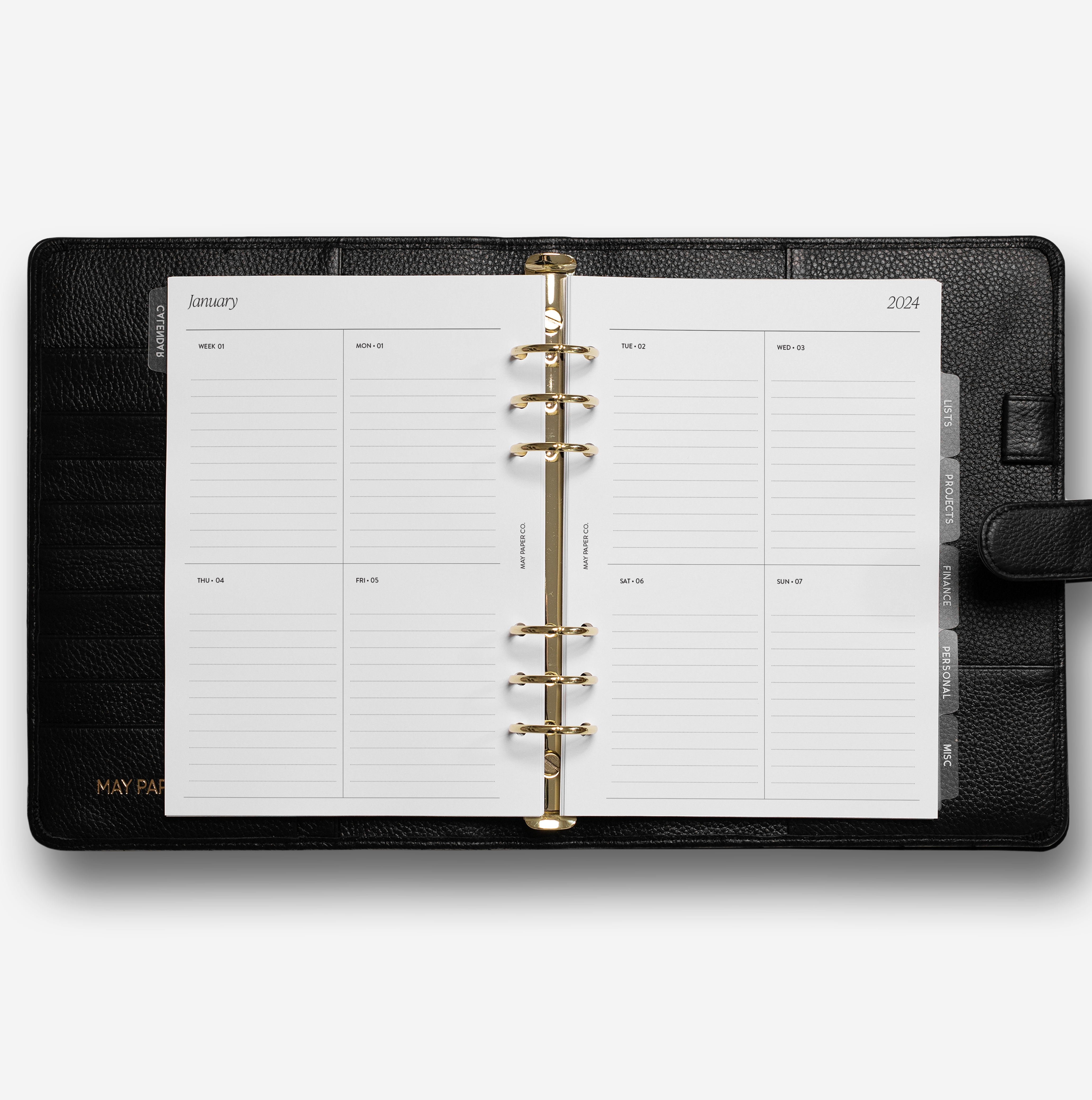 luxury planner dashboard a5 louis vuitton