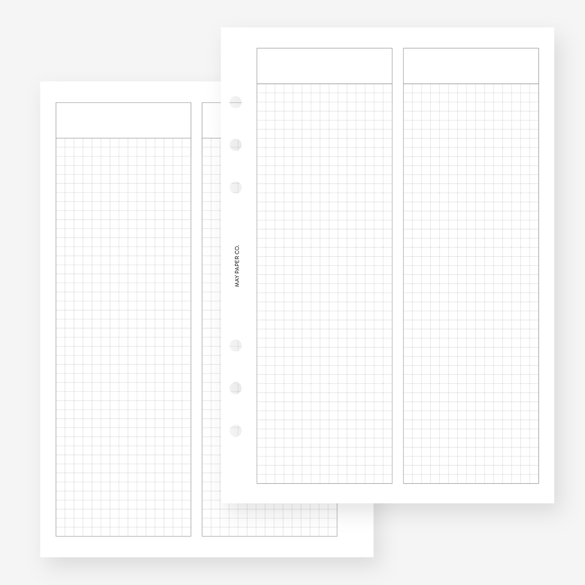 PRINTABLE Grid Vertical Split – MAY PAPER CO.