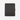 May Paper Co. Sample Sale Half Letter Signature Quilted Leather Agenda Cover in Black Caviar — front view