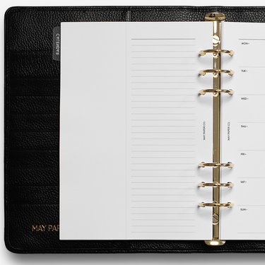 Narrow Weekly Planner Insert | May Paper Co. – MAY PAPER CO.