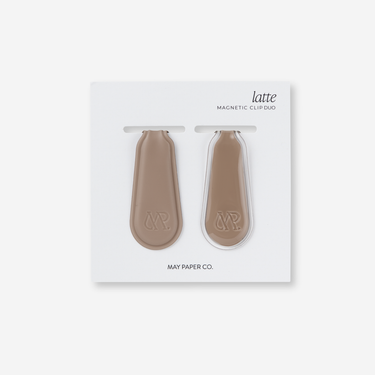 Magnetic Clip Duo | Latte