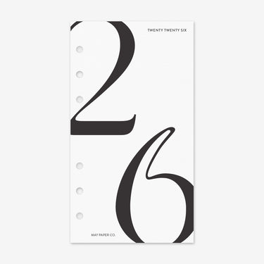 PRINTABLE 2026 Dashboard