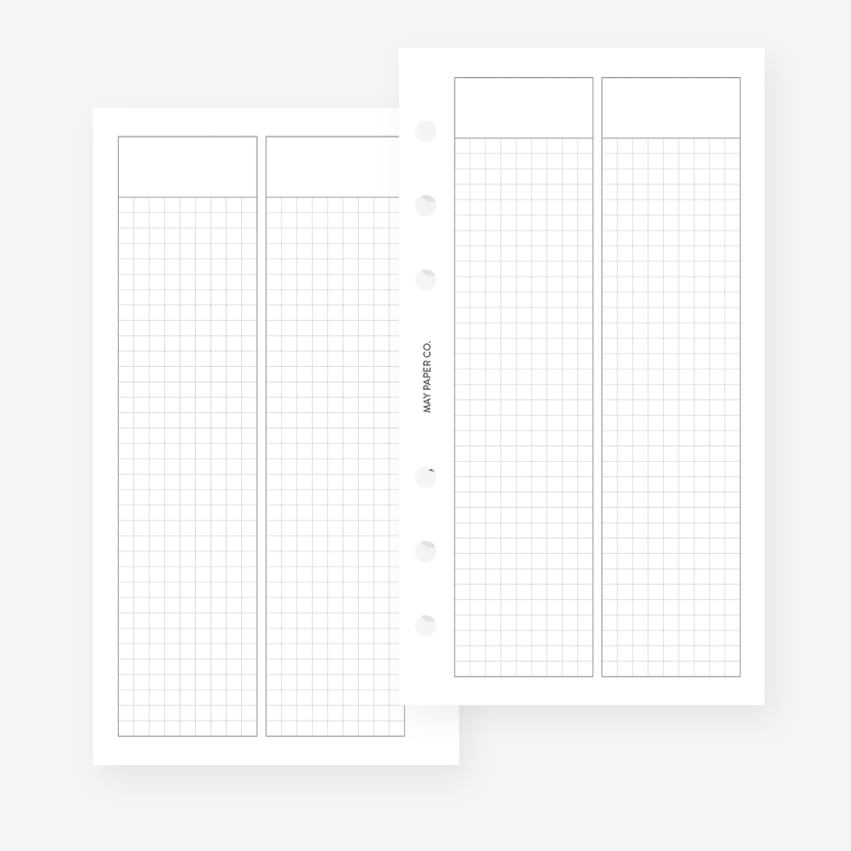 PRINTABLE Grid Vertical Split – MAY PAPER CO.