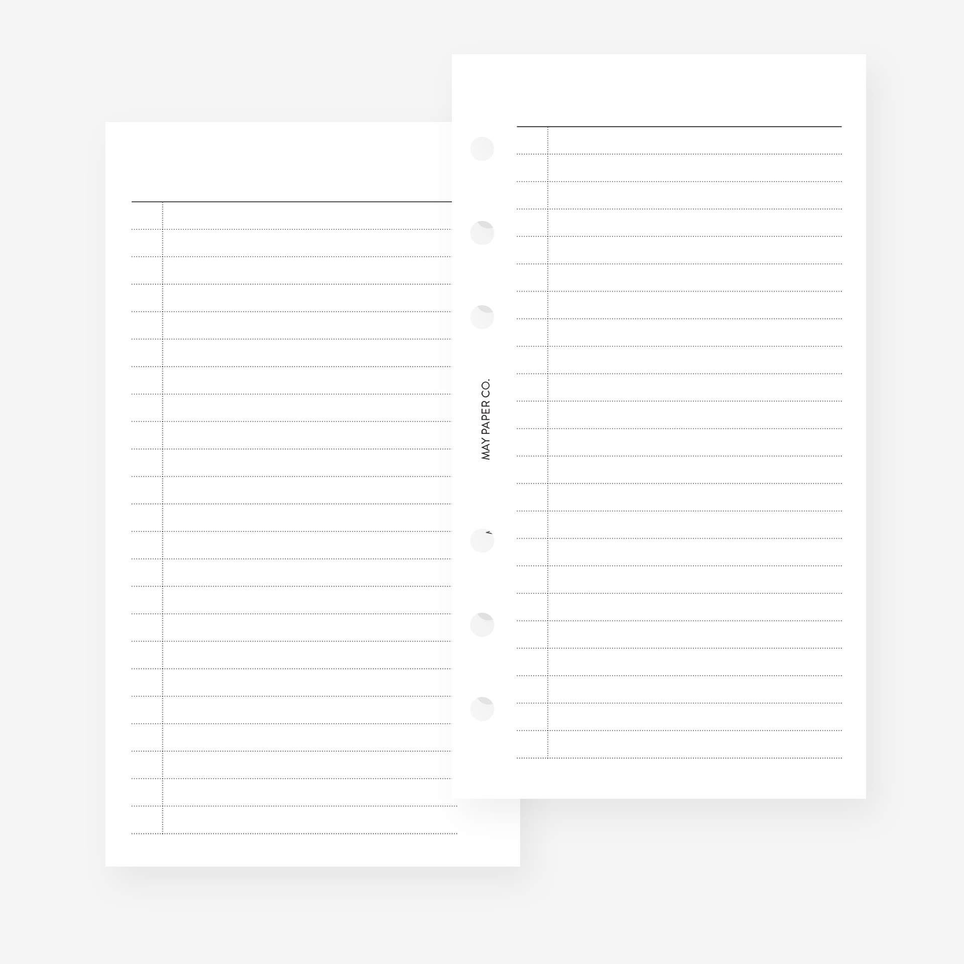 PRINTABLE Lined with Margin 2.0 | MAY PAPER CO. PRINTABLE Lined with Margin 2.0 | MAY PAPER CO.