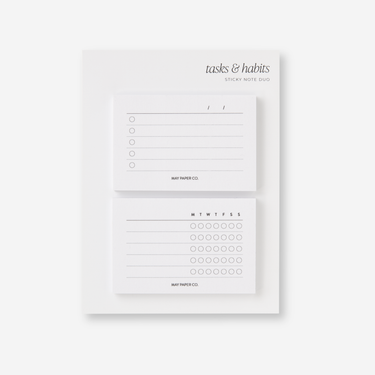 Tasks & Habits Sticky Note
