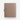 May Paper Co. Half Letter Signature Quilted Leather Agenda Cover in Taupe leather — back view