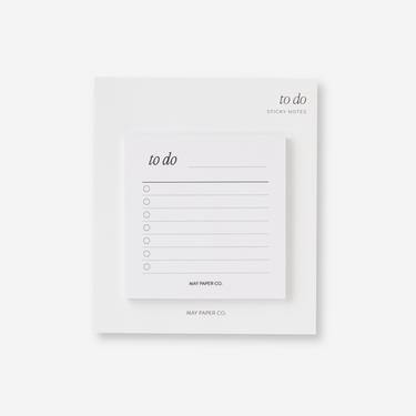 To Do Sticky Note