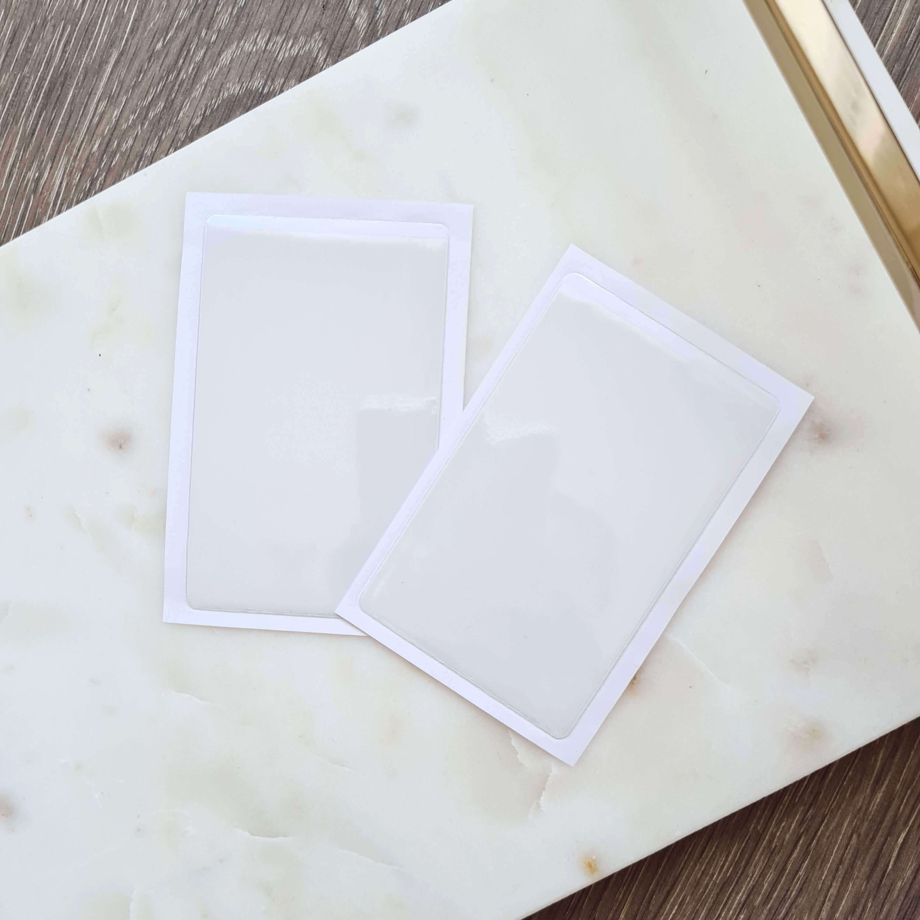 Business Card Self-Adhesive Vinyl Pockets (Set of 2)