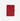 May Paper Co. Personal 6-Ring Signature Quilted Leather Agenda Cover in Cherry Caviar caviar leather — front view
