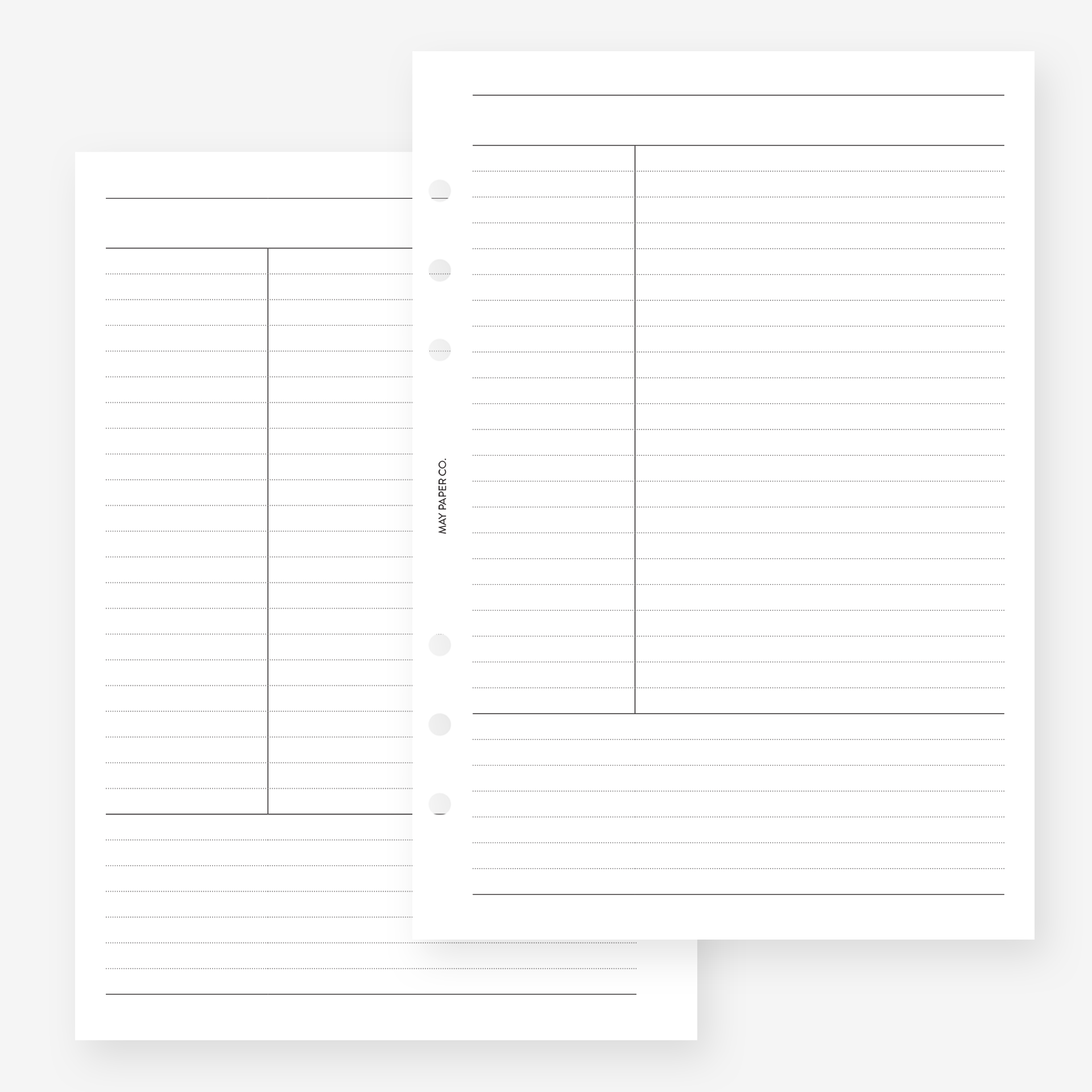 PRINTABLE Cornell Notes | MAY PAPER CO. printable-cornell-notes-may-paper-co