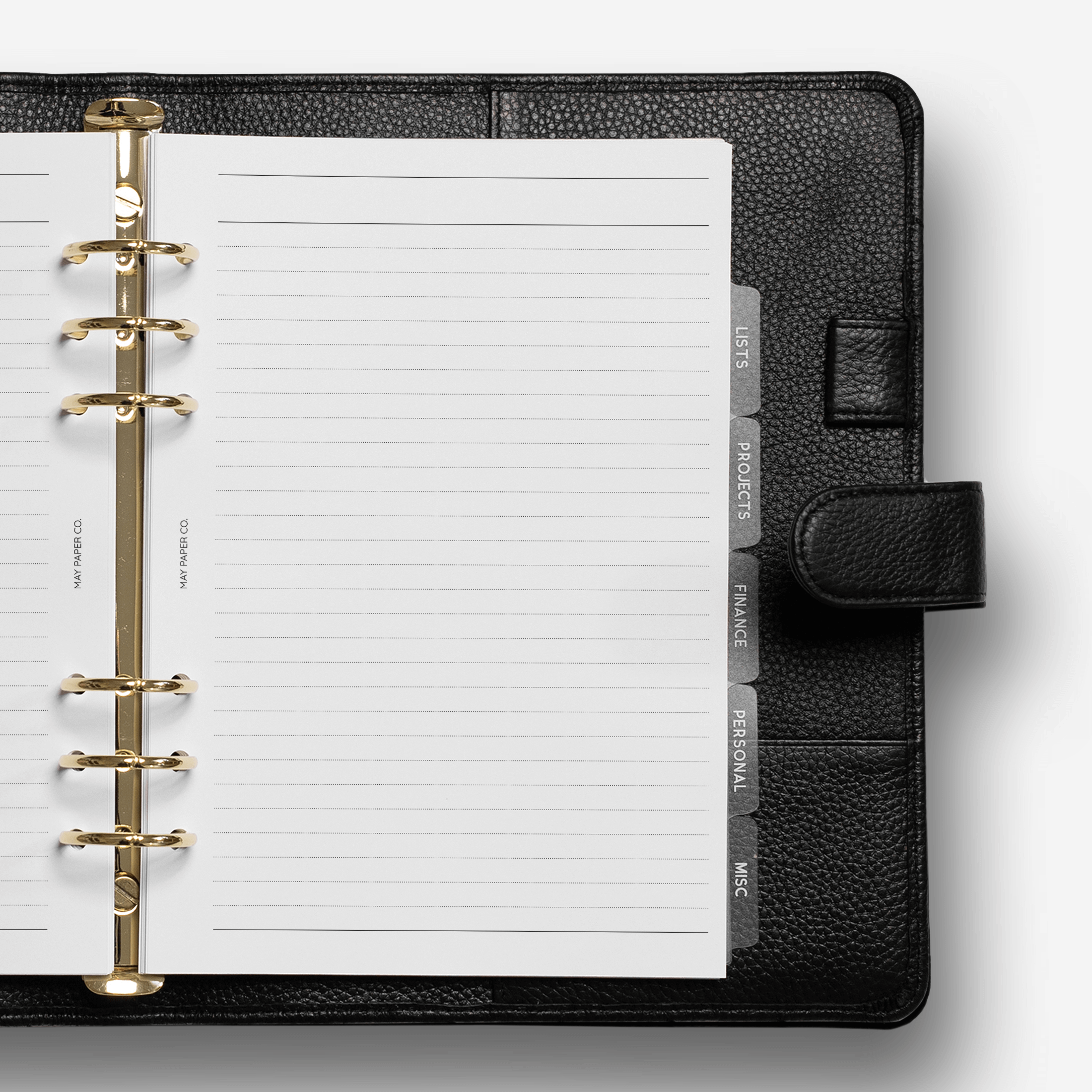 Wanna This Notebook refill papers for A5 size 6 ring binder