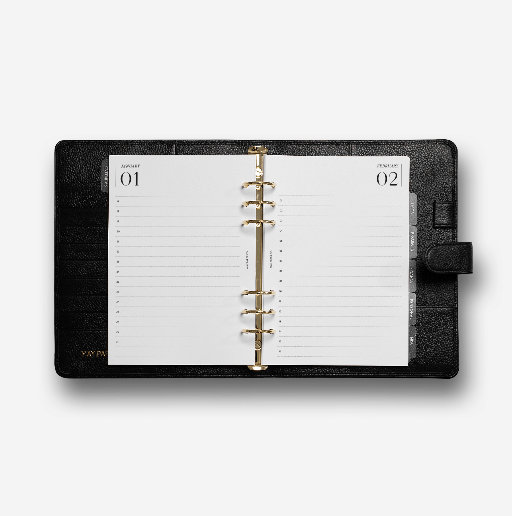Perpetual Calendar Planner Insert v2.0