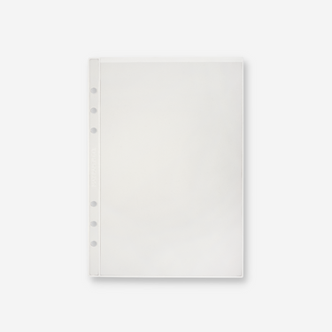 Top Loading Planner Pocket | Frosted | May Paper Co. – MAY PAPER CO.