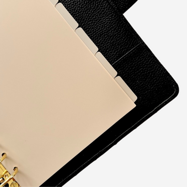 Side Tab Dividers | Barcelona Sand | Plastic