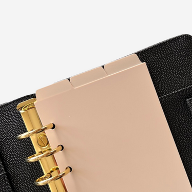 Top Tab Dividers | Barcelona Sand | Plastic