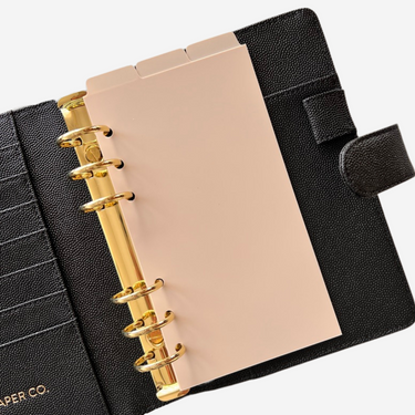 Top Tab Dividers | Barcelona Sand | Plastic