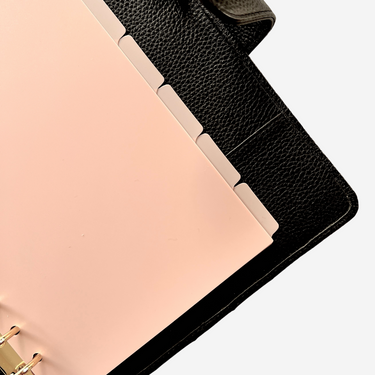 Side Tab Dividers | Desert Pink | Plastic