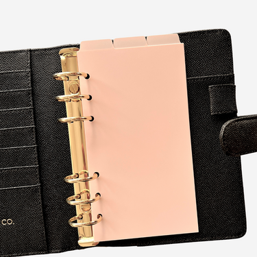 Top Tab Dividers | Desert Pink | Plastic