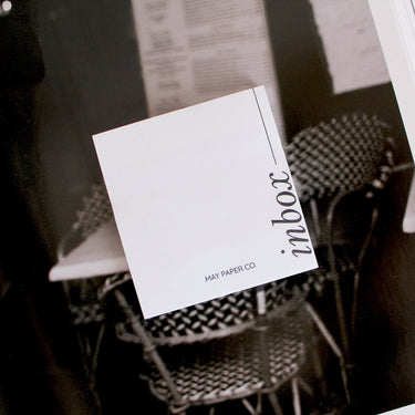 Inbox Italic Sticky Note