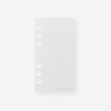 Frosted Plastic Page Lifter Dashboard