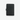 May Paper Co. Personal 6-Ring Signature Quilted Leather Agenda Cover in Black Caviar caviar leather — back view