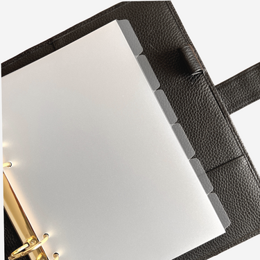 Side Tab Dividers | Premium Frost | Plastic