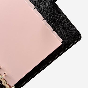 Side Tab Dividers | Strawberry Milk | Plastic