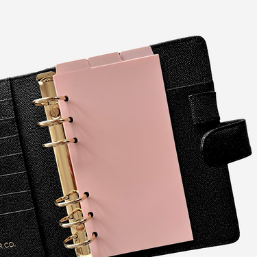 Top Tab Dividers | Strawberry Milk | Plastic