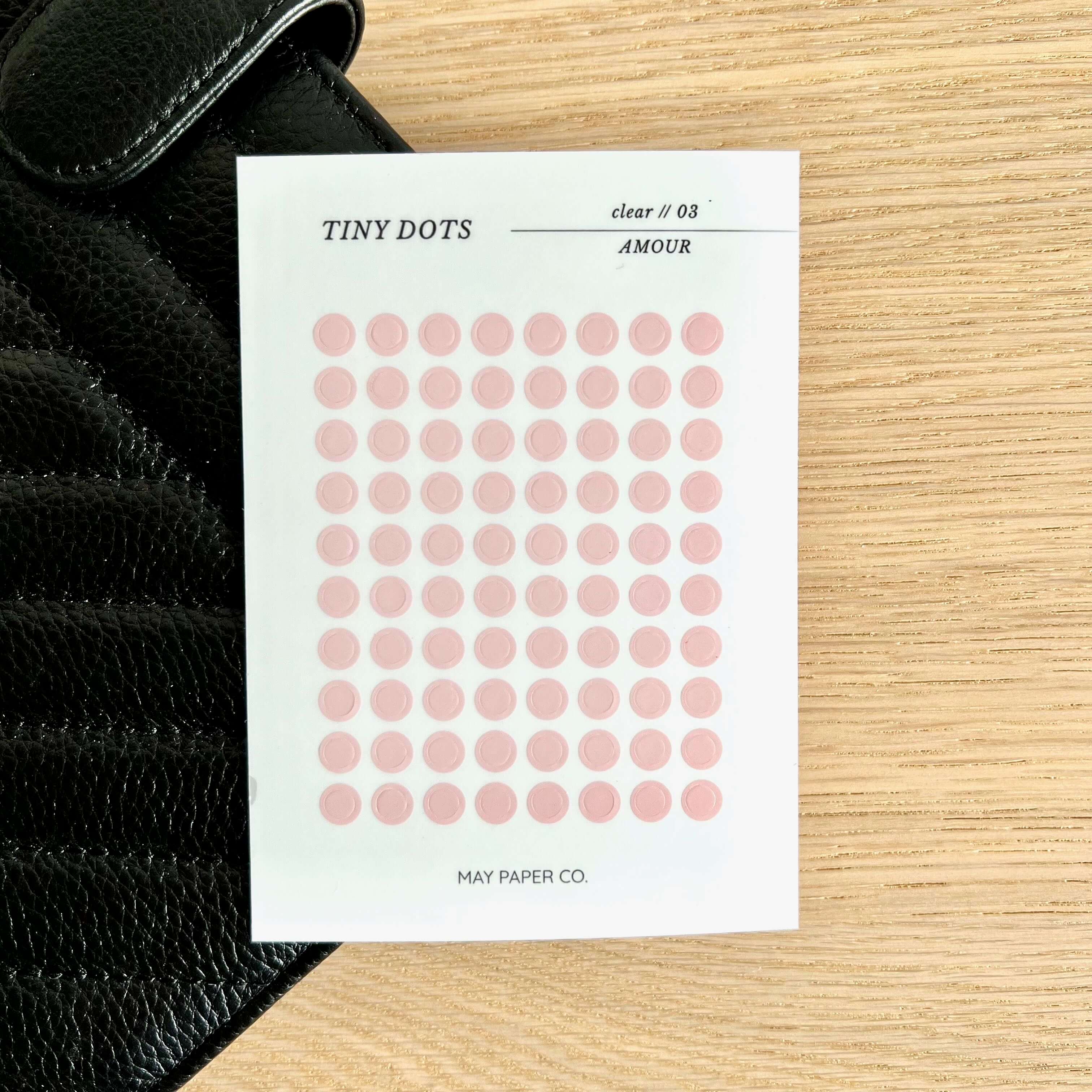Matte Clear Tiny Dots | Functional Stickers (Set of 2)