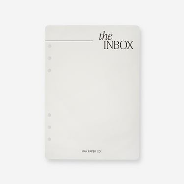 The Inbox Frosted Dashboard | Premium Frost Black Ink