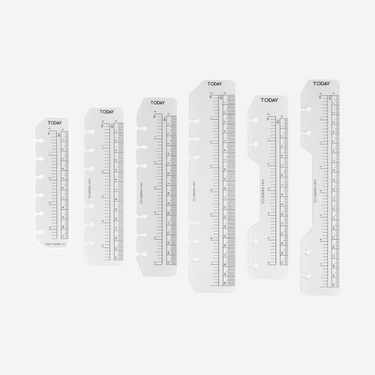 TODAY Page Marker Ruler Black Ink