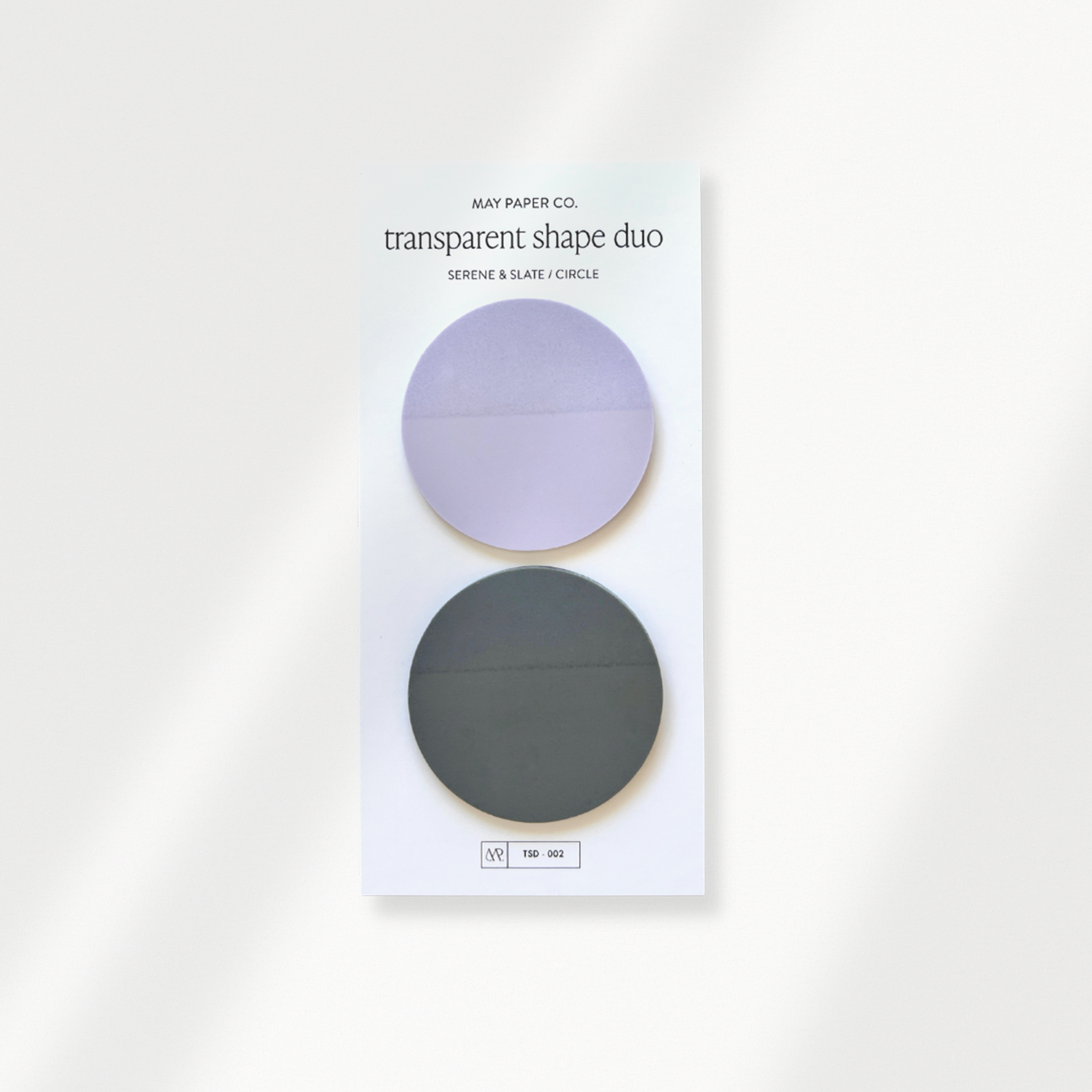 Transparent Shape Duo Sticky Note