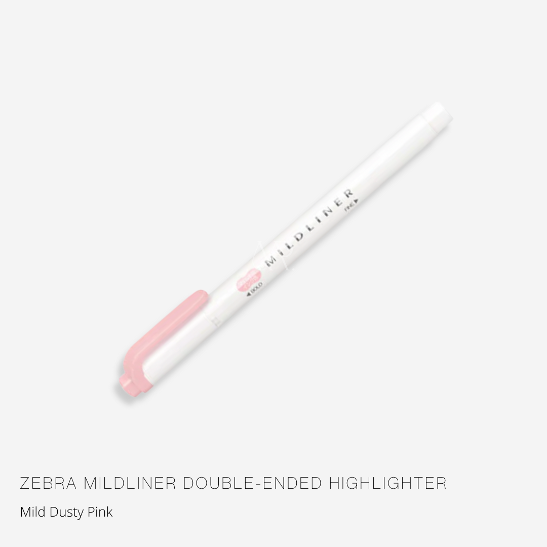 Zebra Mildliner Double-Sided Highlighter - 2022 Gentle Color New Set —  Stationery Pal