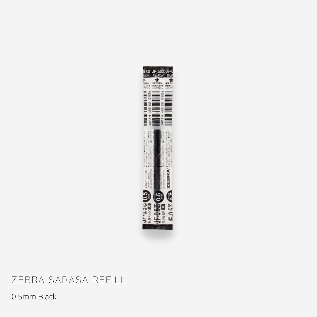 Zebra Sarasa Clip 0,5 Mm – Set Da 10 Penne: 5 Blu E 5 Nere – Importate Dal Giappone, Scrittura Fluida